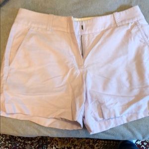 Size 2 lavender J Crew shorts